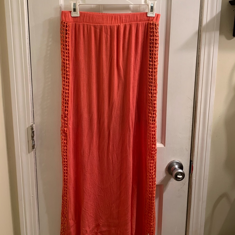 Coral Maxi Skirt - Medium